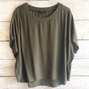 GUC Olive Green Ella Moss Top